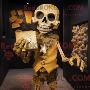 Mascot character of a Gold...