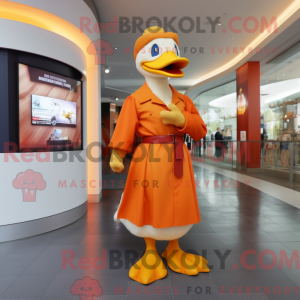 Mascottefiguur van een...