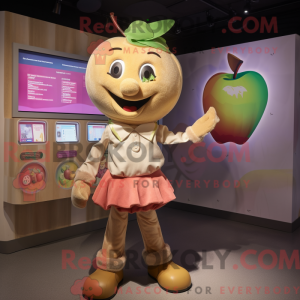 Mascot karakter van een...