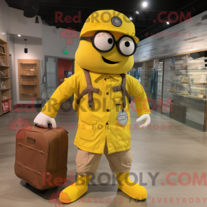 Mascot karakter van een...