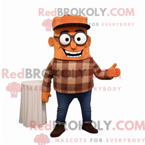 Mascot character of a Rust...