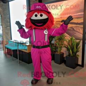 Mascottekarakter van een...