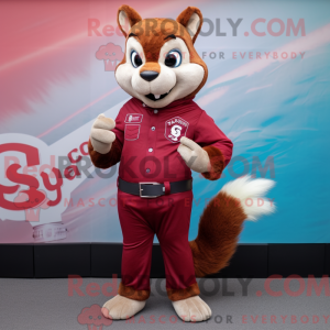 Maskot karakter af et...