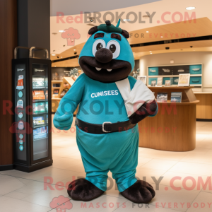Mascot character of a...