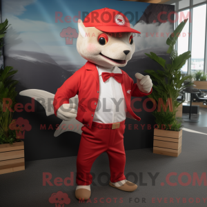 Mascot character of a Red...