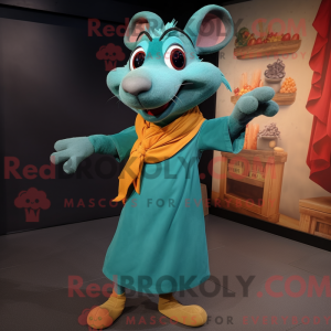 Maskot karakter af en...