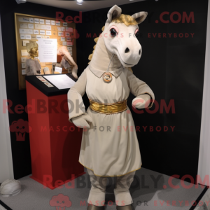 Mascottefiguur van een...