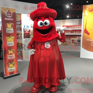 Mascot character of a...