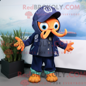 Mascottefiguur van een...
