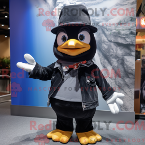 Mascot character of a Black...
