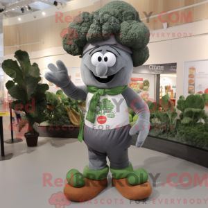 Mascot character of a Gray...