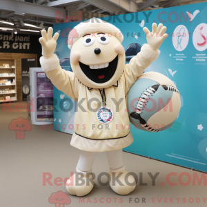 Mascot character of a Cream...