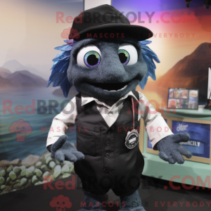 Mascottefiguur van een...