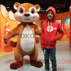 Mascot character of a...