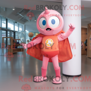 Mascot character of a Peach...