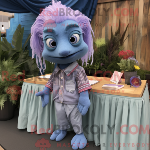 Mascottefiguur van een...
