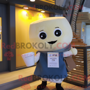 Mascot character of a Cream...