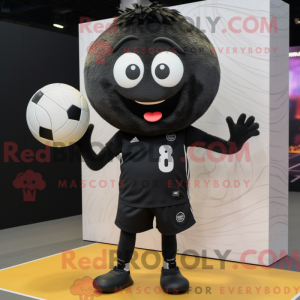Mascot character of a Black...