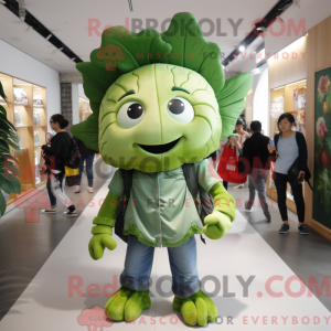 Mascot character of a Olive...