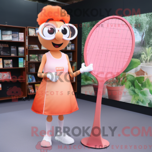 Mascot character of a Peach...