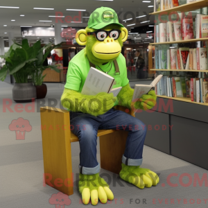 Mascot character of a Lime...