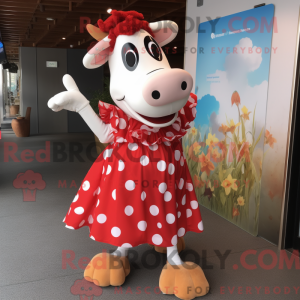 Mascottefiguur van een...