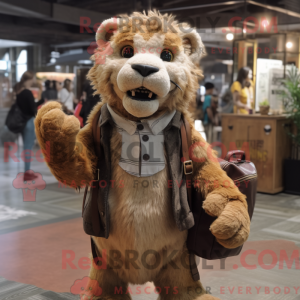 Mascot karakter van een...