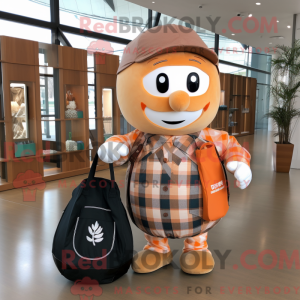 Mascottefiguur van een...