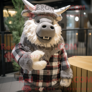 Mascottefiguur van een...