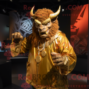 Mascot character of a Gold...