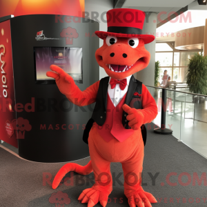 Mascottekarakter van een...