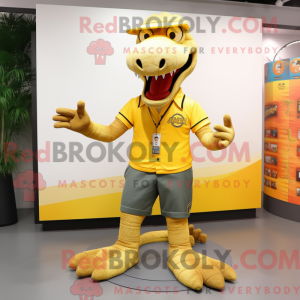 Mascot character of a Gold...