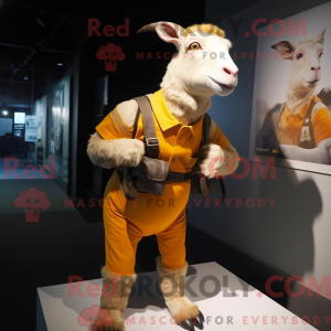 Mascot karakter van een...