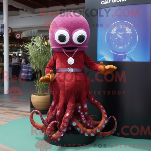 Mascot karakter van een...