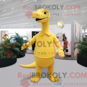 Mascot character of a...