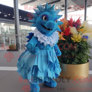 Mascot karakter van een...