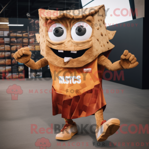 Mascot character of a Rust...