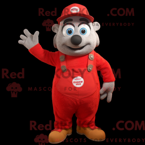 Mascot character of a Red...