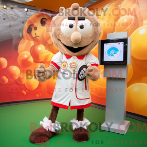 Personnage mascotte d un...