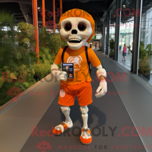 Mascottefiguur van een...