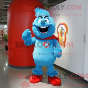 Mascot karakter van een...