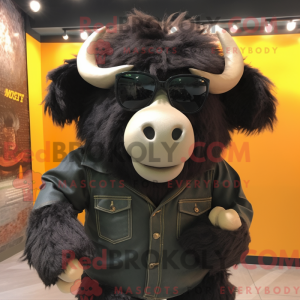 Mascot character of a Black...