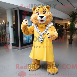 Mascot character of a...