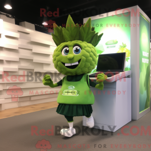 Mascot character of a Olive...