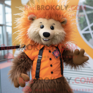Mascot character of a...