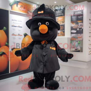 Mascot character of a Black...