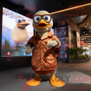 Mascot karakter van een...