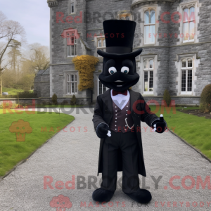 Mascot character of a Black...