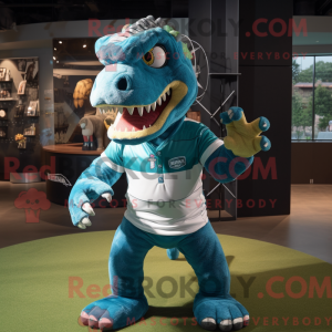 Mascot karakter van een...