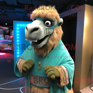 Mascot karakter van een...